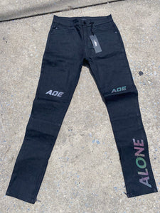 Black Denim *Reflective*